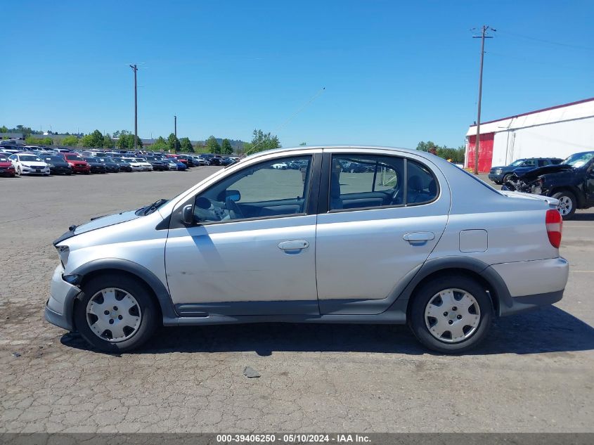 2000 Toyota Echo VIN: JTDBT1237Y5019947 Lot: 39406250