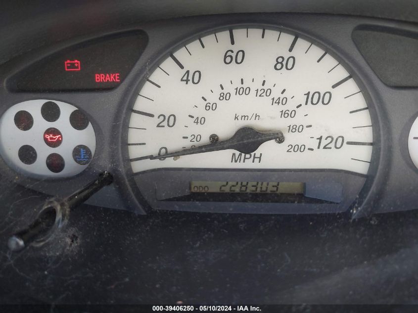 2000 Toyota Echo VIN: JTDBT1237Y5019947 Lot: 39406250