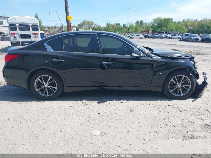 2017 Infiniti Q50 3.0T Signature Edition VIN: JN1EV7AR6HM838375 Lot: 39406254