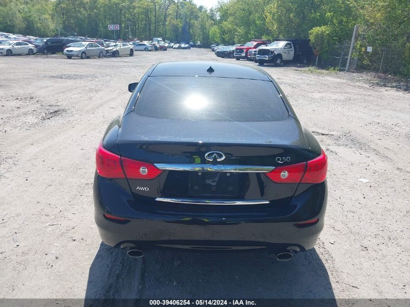 2017 Infiniti Q50 3.0T Signature Edition VIN: JN1EV7AR6HM838375 Lot: 39406254