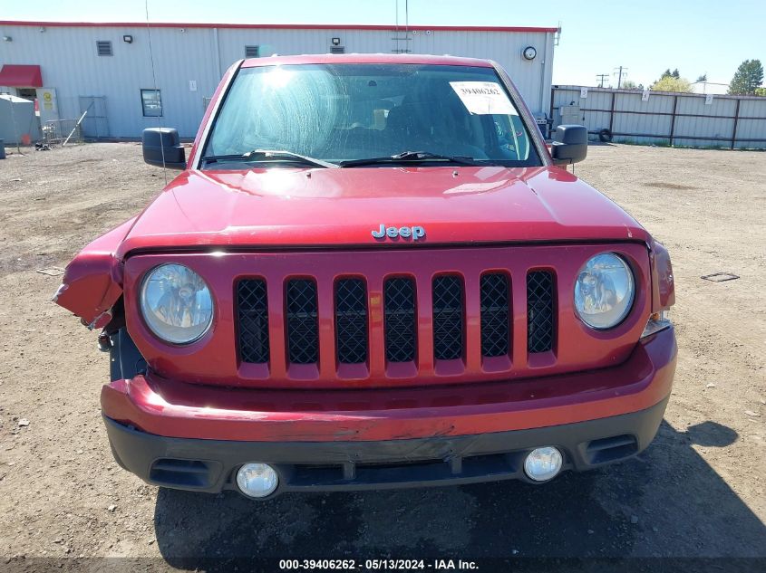 2014 Jeep Patriot Sport VIN: 1C4NJPBAXED856567 Lot: 39406262