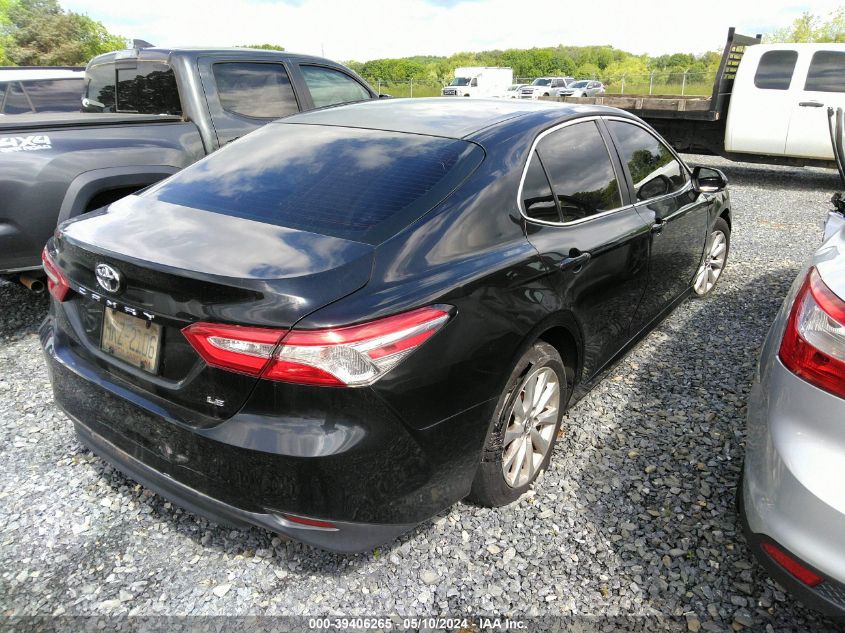 2018 Toyota Camry Le VIN: 4T1B11HK1JU084823 Lot: 39406265