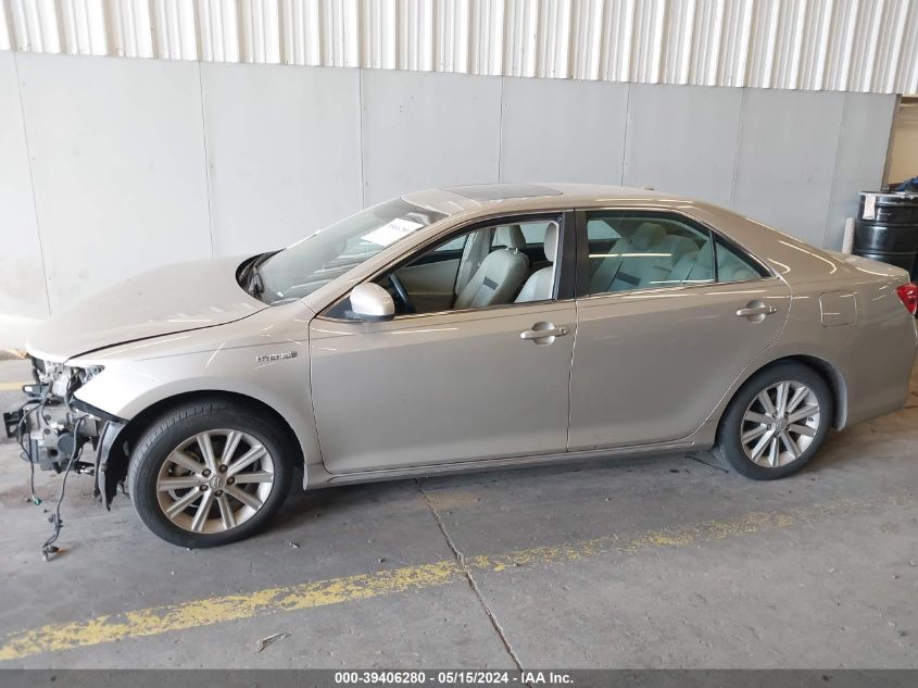 2013 Toyota Camry Hybrid Xle VIN: 04T1BD1FK5DU06531 Lot: 39406280