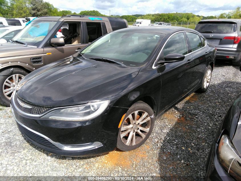 2016 Chrysler 200 Limited VIN: 1C3CCCAB7GN164630 Lot: 39406290