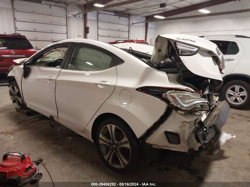 2016 Hyundai Elantra Sport VIN: KMHDH4AH8GU522878 Lot: 39406292