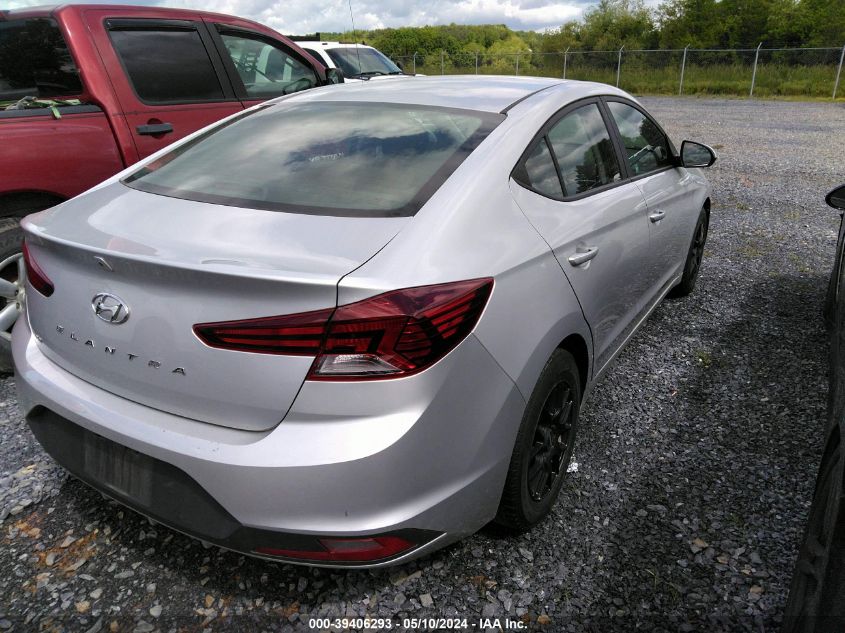 2019 Hyundai Elantra Se VIN: 5NPD74LF6KH464405 Lot: 39406293