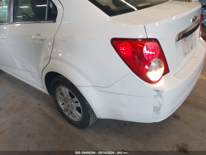 2014 Chevrolet Sonic Lt Auto VIN: 1G1JC5SH3E4105183 Lot: 39406294