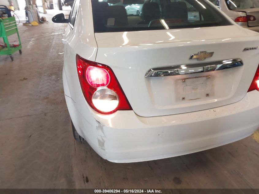 2014 Chevrolet Sonic Lt Auto VIN: 1G1JC5SH3E4105183 Lot: 39406294