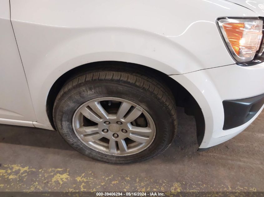 2014 Chevrolet Sonic Lt Auto VIN: 1G1JC5SH3E4105183 Lot: 39406294