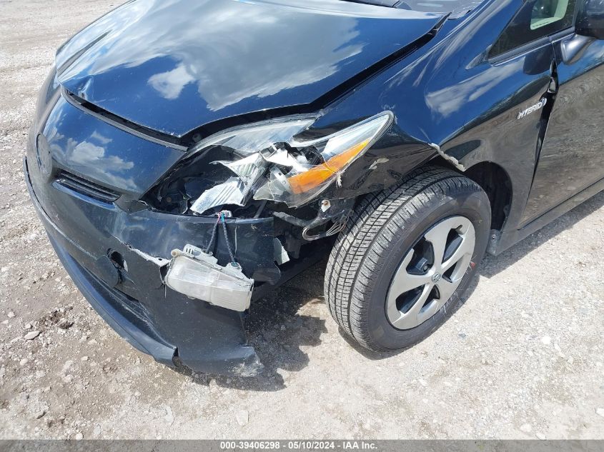 2013 Toyota Prius Two VIN: JTDKN3DU5D5703692 Lot: 39406298