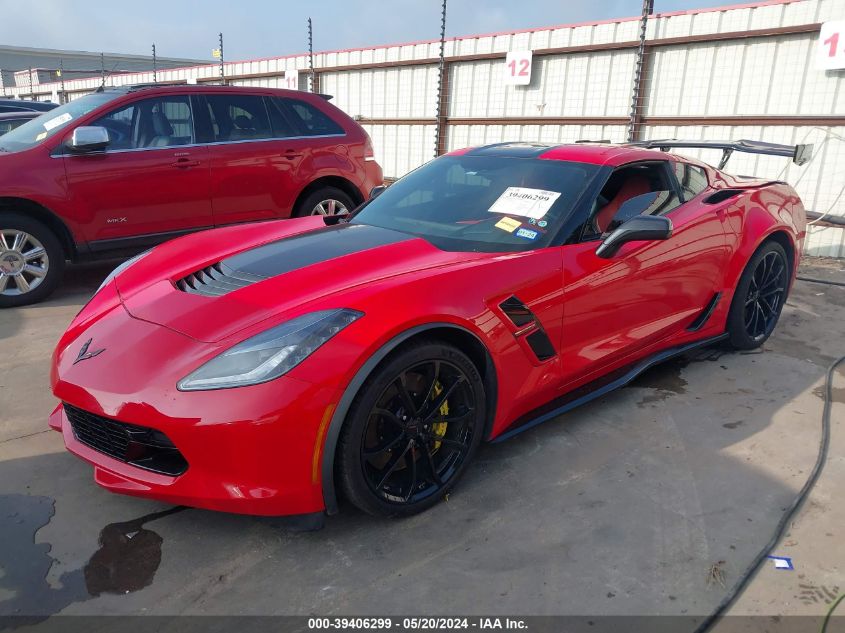 2019 Chevrolet Corvette Grand Sport VIN: 1G1YY2D76K5110077 Lot: 39406299