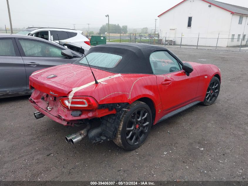 2017 Fiat 124 Spider Elaborazione Abarth VIN: JC1NFAEK6H0125999 Lot: 39406307