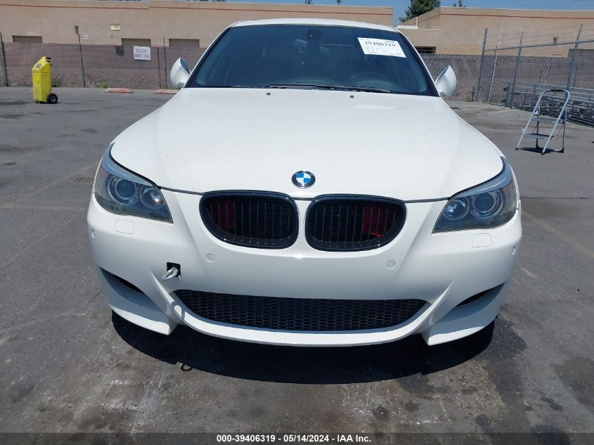 2007 BMW M5 VIN: WBSNB93587CX07540 Lot: 39406319