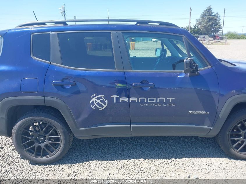 2018 Jeep Renegade Latitude 4X4 VIN: ZACCJBBB3JPH67728 Lot: 39406320