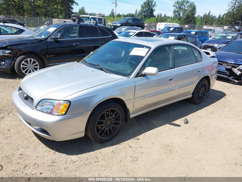 2003 Subaru Legacy L/L W/Special Edition Package VIN: 4S3BE635137207822 Lot: 39406326