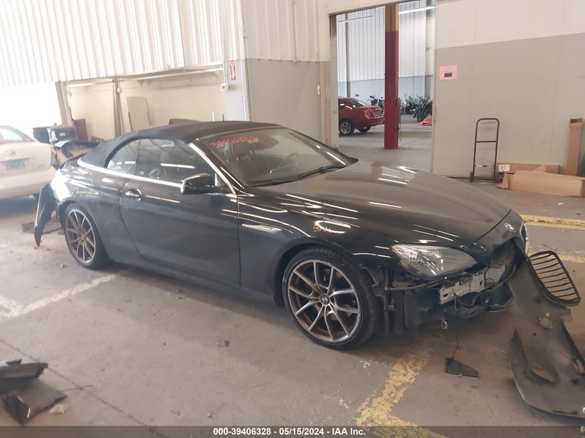 2012 BMW 650I VIN: WBALZ3C58CDL71610 Lot: 39406328