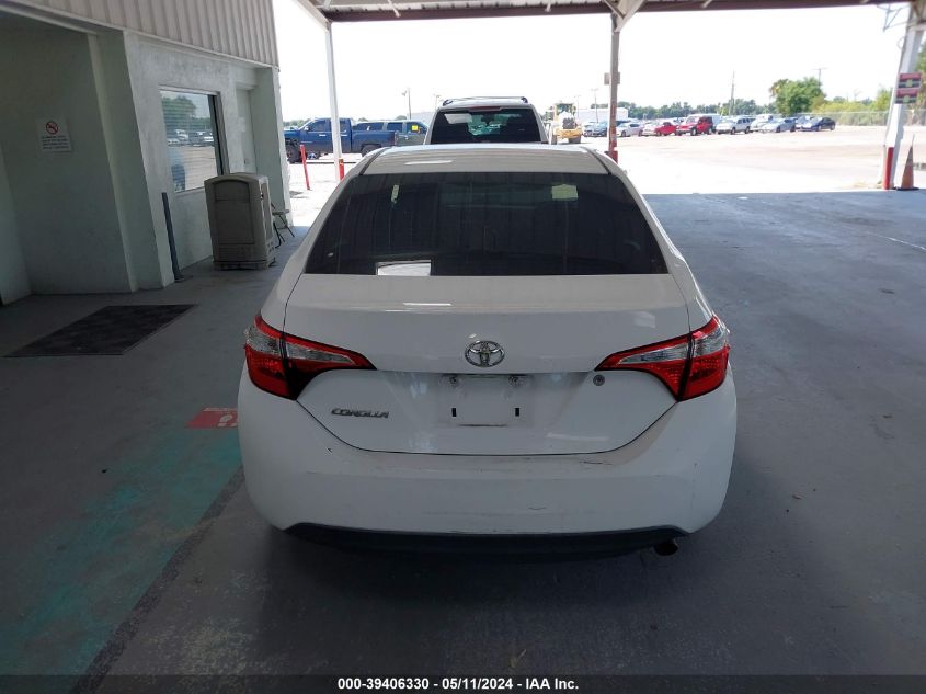 2016 Toyota Corolla L VIN: 2T1BURHEXGC731889 Lot: 39406330