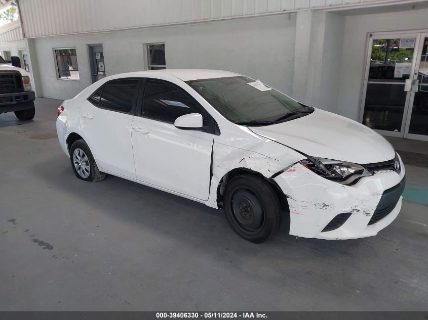 2016 Toyota Corolla L VIN: 2T1BURHEXGC731889 Lot: 39406330