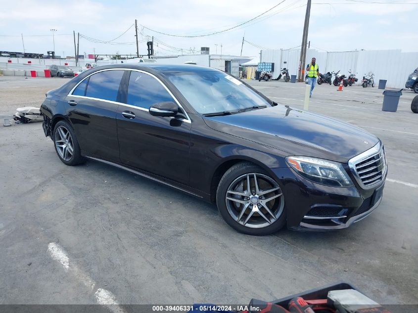 2014 Mercedes-Benz S 550 VIN: WDDUG8CB6EA047565 Lot: 39406331