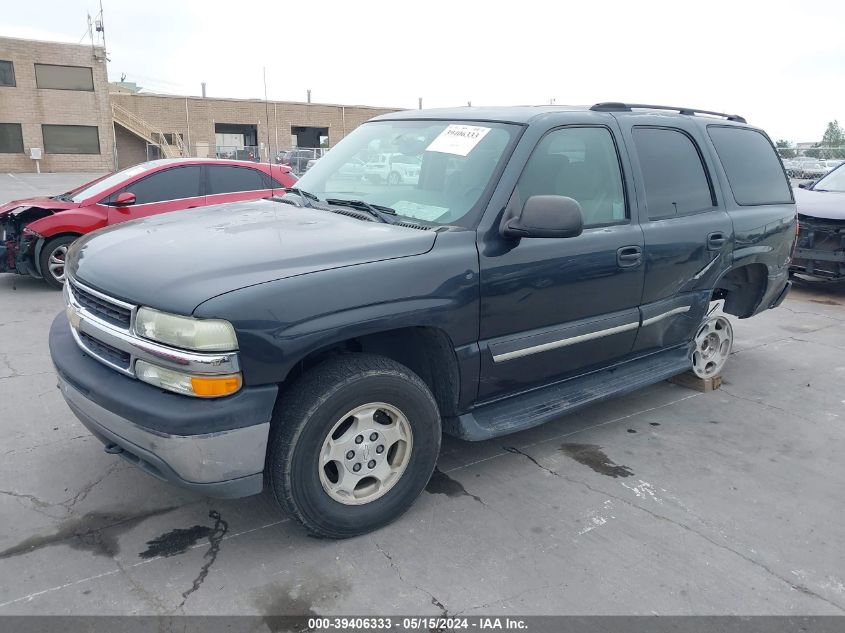 2004 Chevrolet Tahoe Ls VIN: 1GNEK13V84J331266 Lot: 39406333