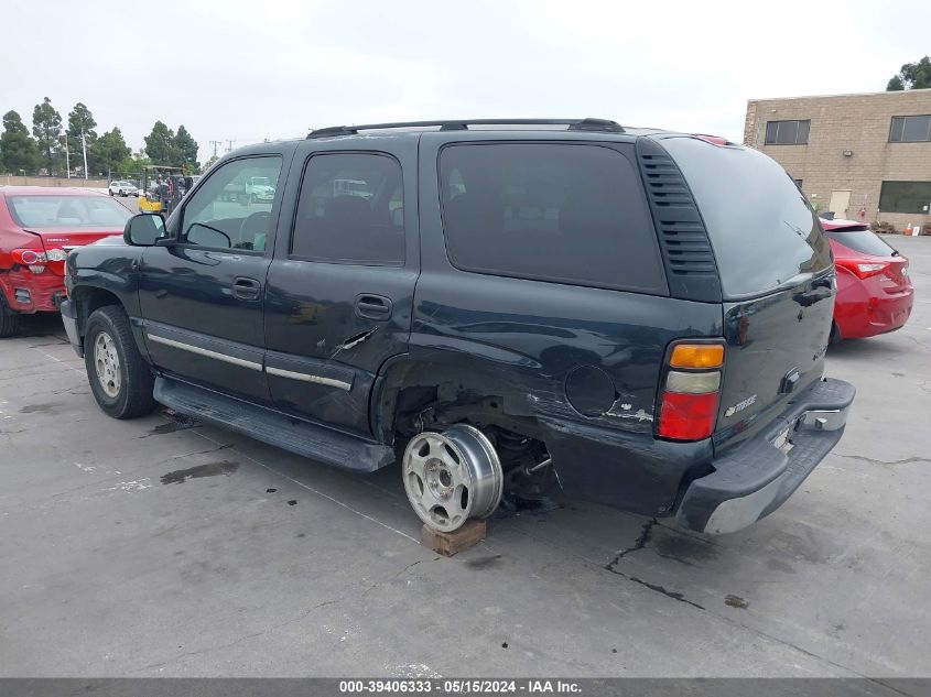 2004 Chevrolet Tahoe Ls VIN: 1GNEK13V84J331266 Lot: 39406333