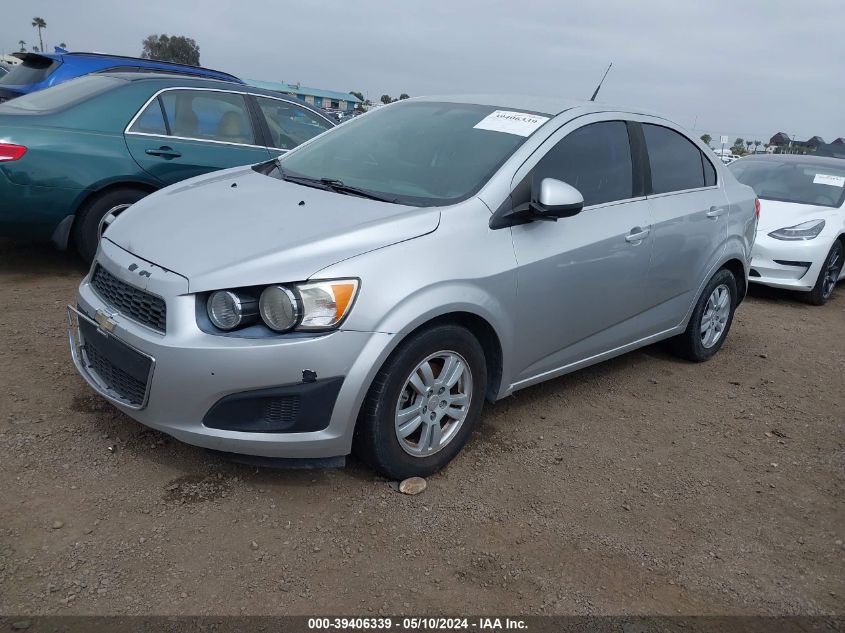 2014 Chevrolet Sonic Lt Auto VIN: 1G1JC5SH6E4101631 Lot: 39406339