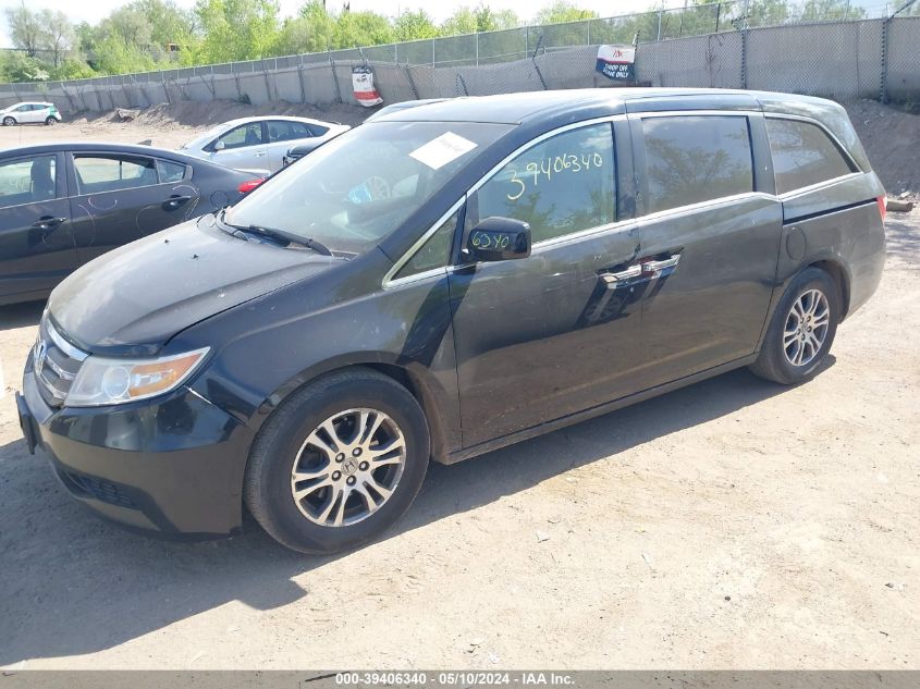 2011 Honda Odyssey Ex VIN: 5FNRL5H41BB021771 Lot: 39406340