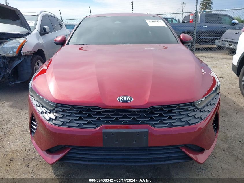 2021 Kia K5 Lx VIN: 5XXG24J23MG001230 Lot: 39406342