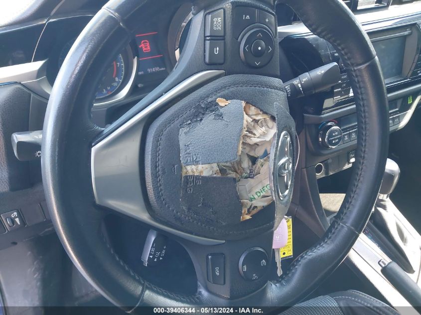 2014 Toyota Corolla S Plus VIN: 5YFBURHE2EP030969 Lot: 39406344