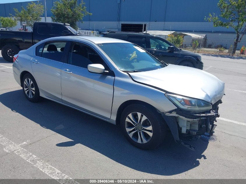 2013 Honda Accord Lx VIN: 1HGCR2F31DA056465 Lot: 39406346