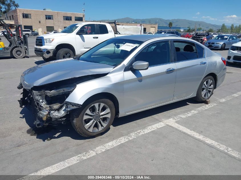 2013 Honda Accord Lx VIN: 1HGCR2F31DA056465 Lot: 39406346