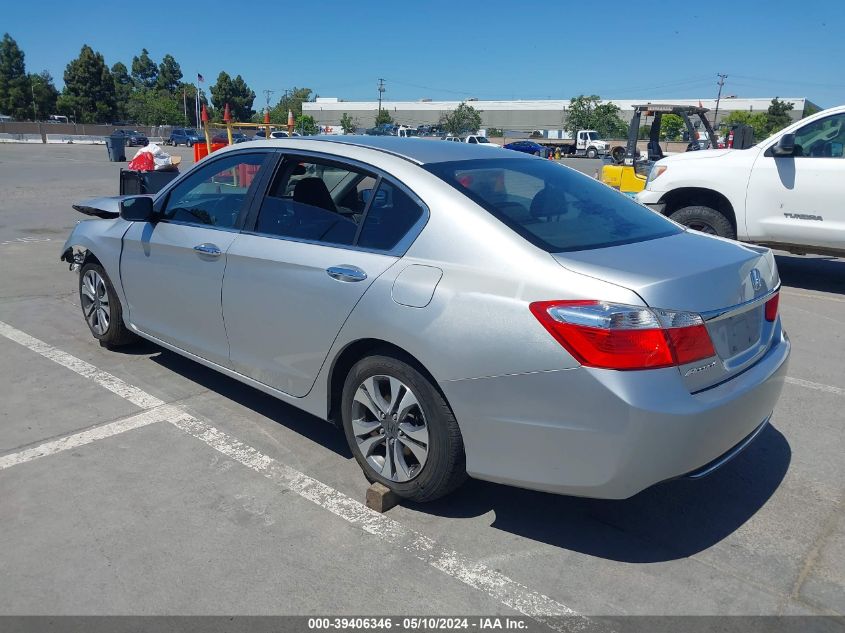 2013 Honda Accord Lx VIN: 1HGCR2F31DA056465 Lot: 39406346