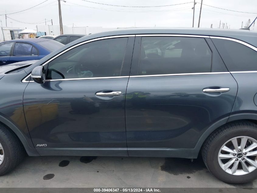 2020 Kia Sorento 3.3L Lx VIN: 5XYPGDA59LG612997 Lot: 39406347