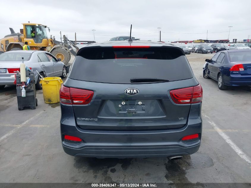 2020 Kia Sorento 3.3L Lx VIN: 5XYPGDA59LG612997 Lot: 39406347