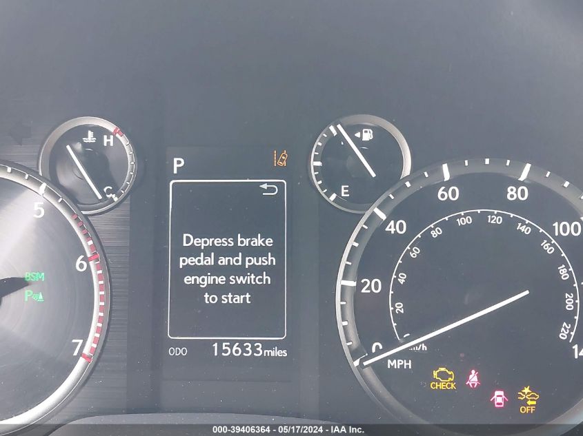 2020 Lexus 460 Premium VIN: JTJAM7BXXL5241211 Lot: 39406364