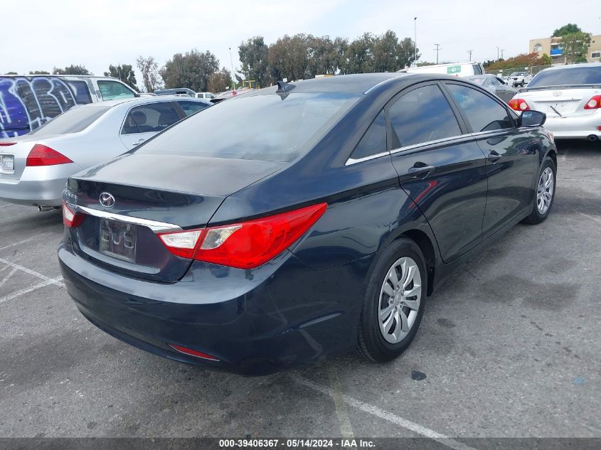 2012 Hyundai Sonata Gls VIN: 5NPEB4AC5CH412339 Lot: 39406367