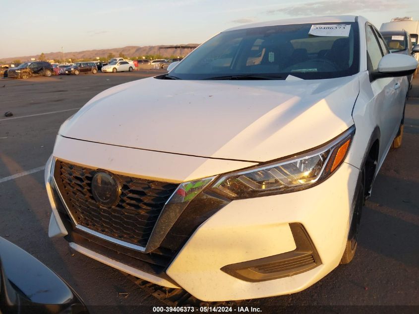 2022 Nissan Sentra Sv Xtronic Cvt VIN: 3N1AB8CV3NY284065 Lot: 39406373