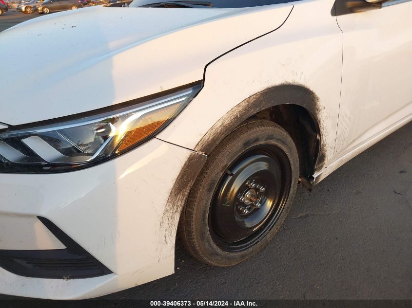 2022 Nissan Sentra Sv Xtronic Cvt VIN: 3N1AB8CV3NY284065 Lot: 39406373