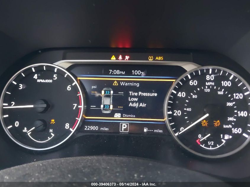 2022 Nissan Sentra Sv Xtronic Cvt VIN: 3N1AB8CV3NY284065 Lot: 39406373