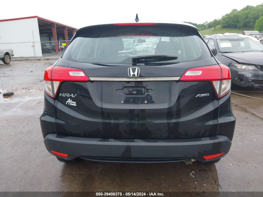 2021 Honda Hr-V Awd Lx VIN: 3CZRU6H32MM747352 Lot: 39406375