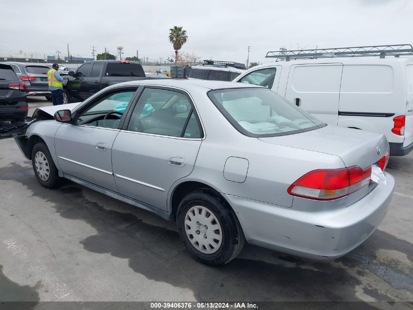 2002 Honda Accord 2.3 Vp VIN: 1HGCF86692A002687 Lot: 39406376