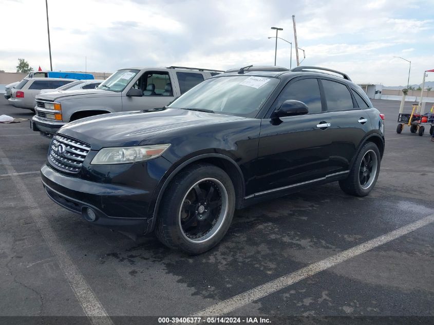 2003 Infiniti Fx45 Options VIN: JNRBS08W83X403764 Lot: 39406377