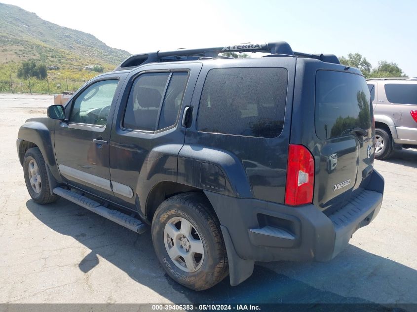 2006 Nissan Xterra S VIN: 5N1AN08U36C500783 Lot: 39406383