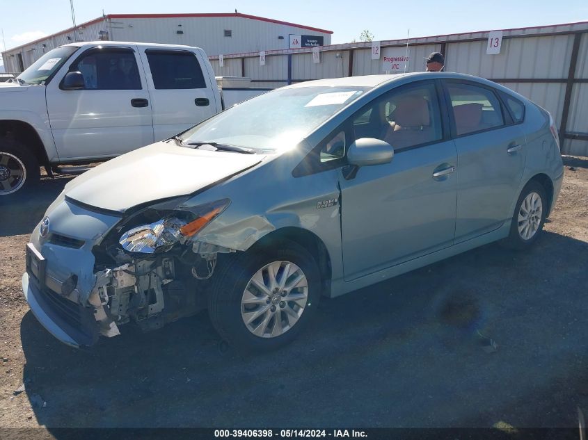 2013 Toyota Prius Plug-In VIN: JTDKN3DP3D3041956 Lot: 39406398