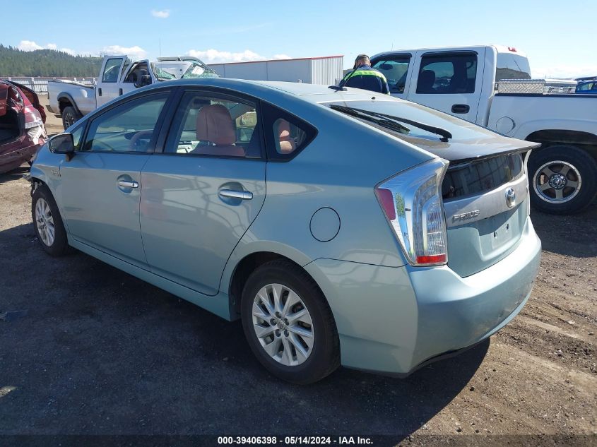 2013 Toyota Prius Plug-In VIN: JTDKN3DP3D3041956 Lot: 39406398