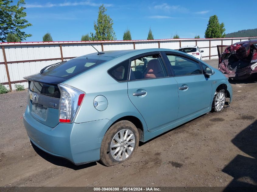 2013 Toyota Prius Plug-In VIN: JTDKN3DP3D3041956 Lot: 39406398