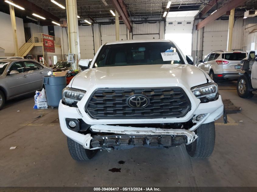 2020 Toyota Tacoma Trd Off-Road VIN: 5TFCZ5ANXLX220753 Lot: 39406417