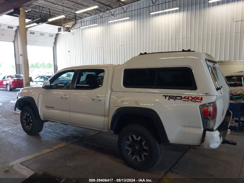 2020 Toyota Tacoma Trd Off-Road VIN: 5TFCZ5ANXLX220753 Lot: 39406417