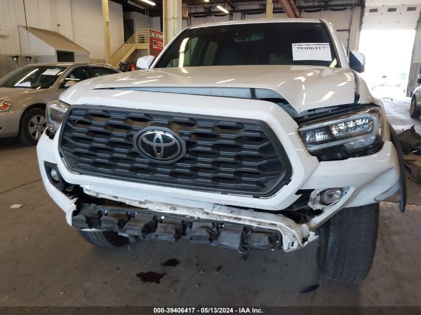 2020 Toyota Tacoma Trd Off-Road VIN: 5TFCZ5ANXLX220753 Lot: 39406417