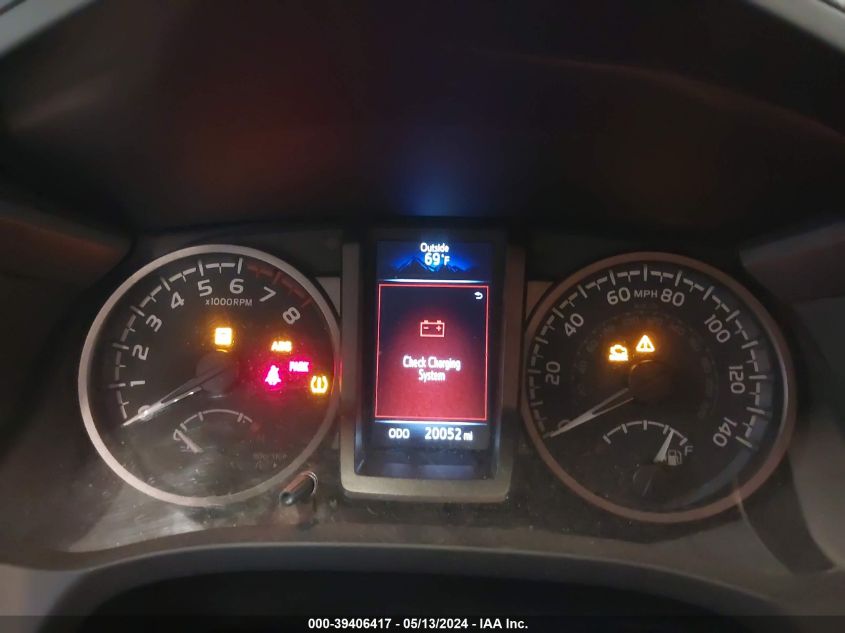 2020 Toyota Tacoma Trd Off-Road VIN: 5TFCZ5ANXLX220753 Lot: 39406417